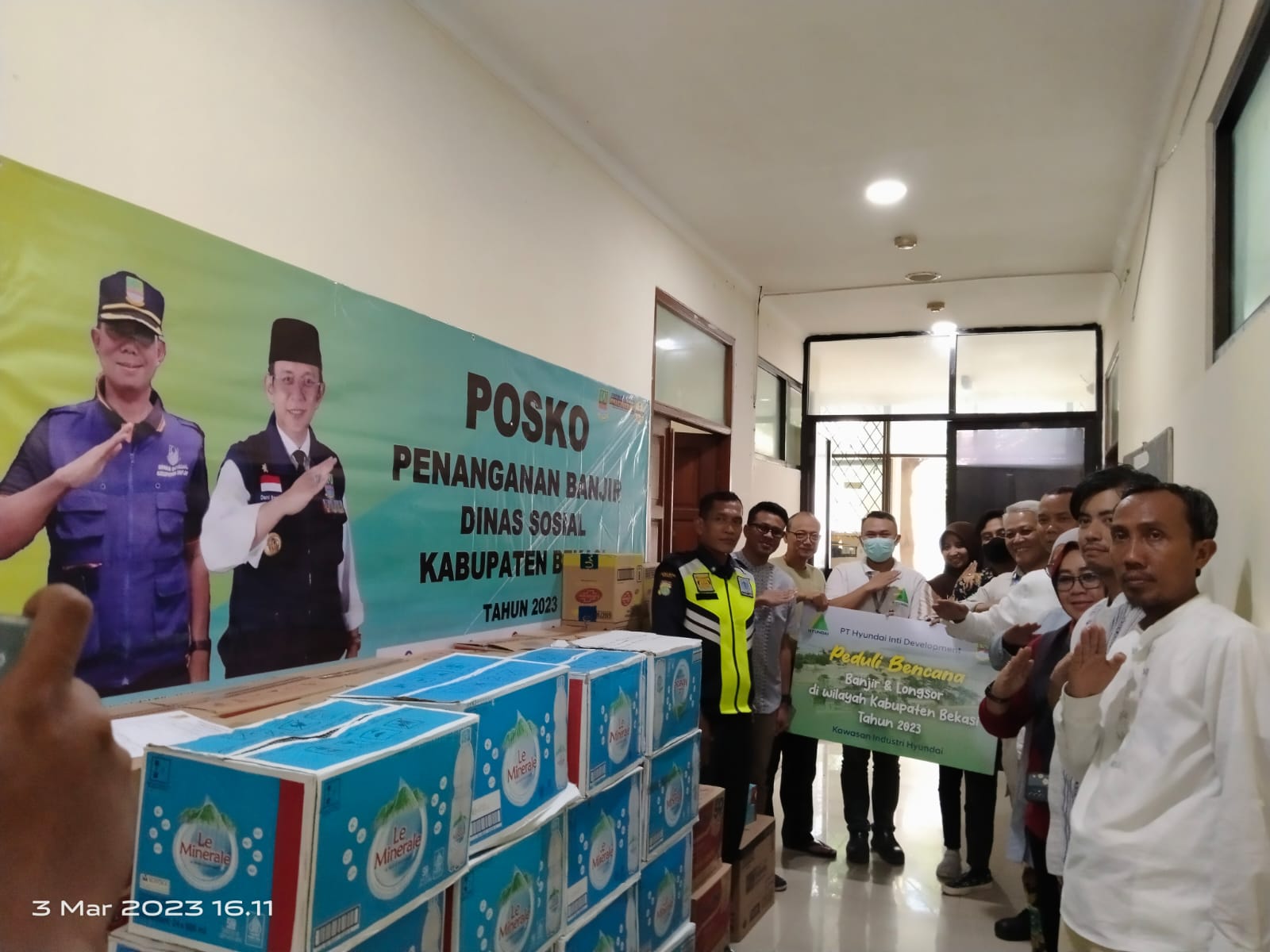 Peduli Korban Bencana Banjir dan Longsor di wilayah Kabupaten Bekasi